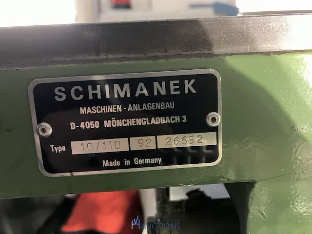 Manuele snijmachine schimanek - afbeelding 2 van  4