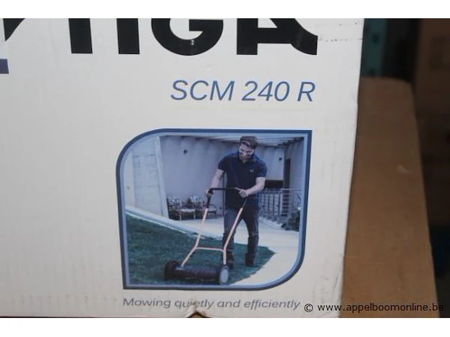 Manuelegrasmaaier stiga, scm 240r - afbeelding 2 van  2