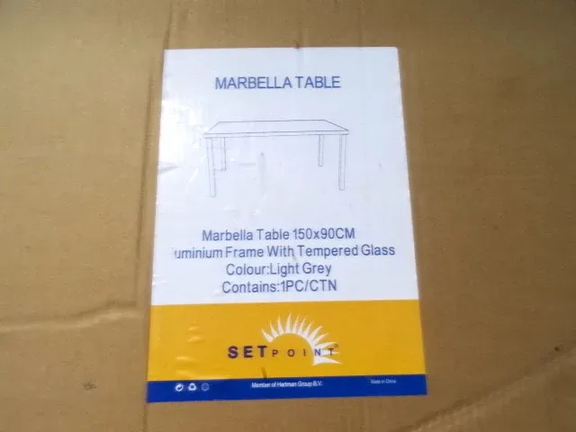Marbella tafel - afbeelding 1 van  4