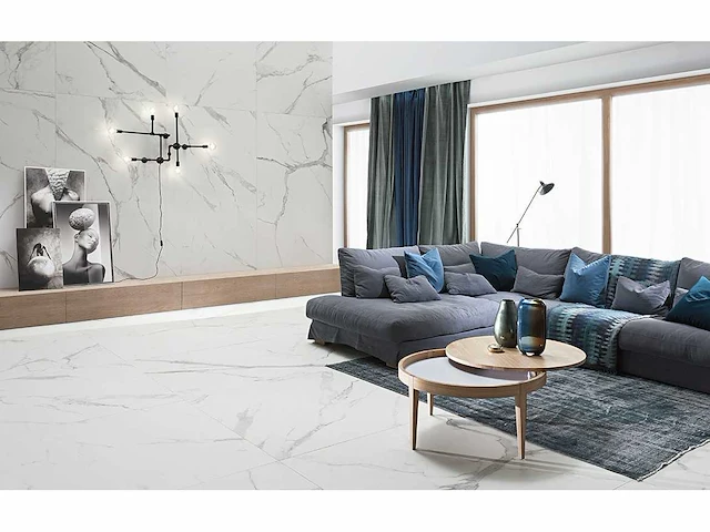 Marble carrara glossy 48.96m² - afbeelding 1 van  2