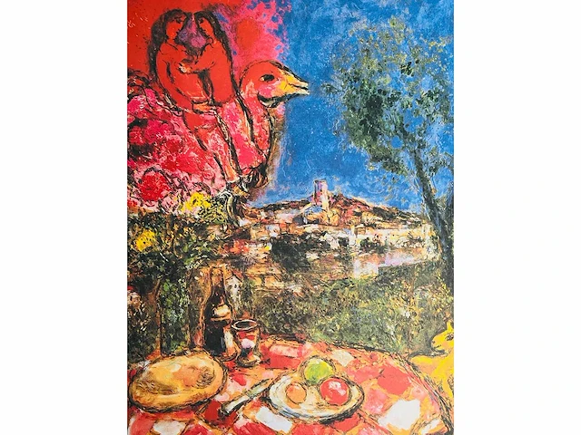 Marc chagall (vitebsk 1887-1985) lage instel - afbeelding 1 van  6