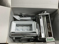 Marcato multipast pasta machine set + philips hr2832 pastamachine - afbeelding 8 van  14