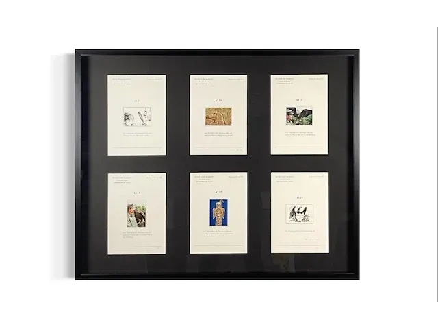 Marcel broodthaers - avis - afbeelding 1 van  3