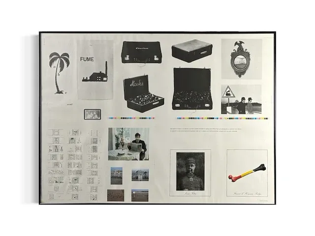 Marcel broodthaers - catalogus catalogue - afbeelding 1 van  1