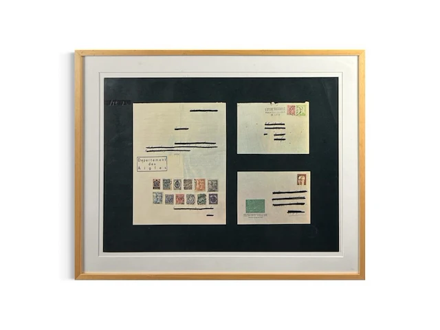 Marcel broodthaers - lettre ouverte - afbeelding 1 van  1