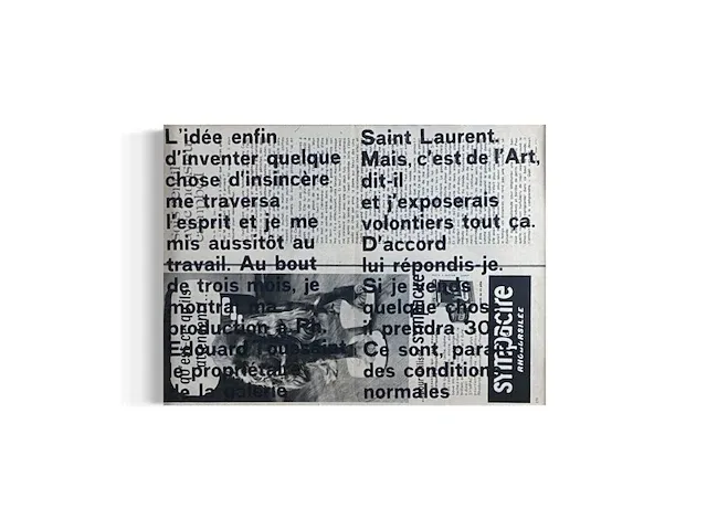 Marcel broodthaers - moi aussi… - afbeelding 2 van  2