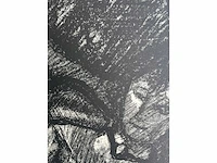 Marcel poncet - het dilemma - lithografie - afbeelding 5 van  8
