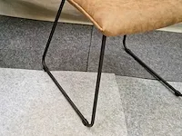 Marco brown microfiber - dining chair (6x) - afbeelding 5 van  6