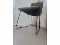 Marco grey microfiber - dining chair (6x) - afbeelding 2 van  6