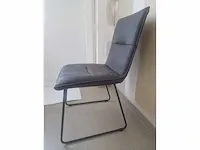 Marco grey microfiber - dining chair (6x) - afbeelding 3 van  6
