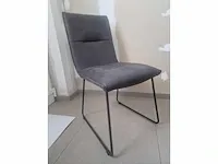 Marco grey microfiber - dining chair (6x) - afbeelding 5 van  6