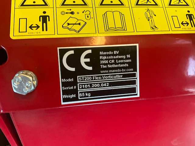 Maredo strac 700 werktuigdrager met bijhorende tools - afbeelding 3 van  13