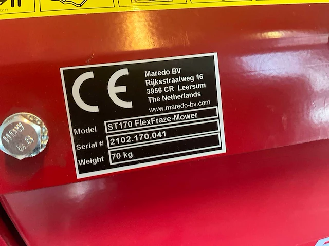 Maredo strac 700 werktuigdrager met bijhorende tools - afbeelding 4 van  13