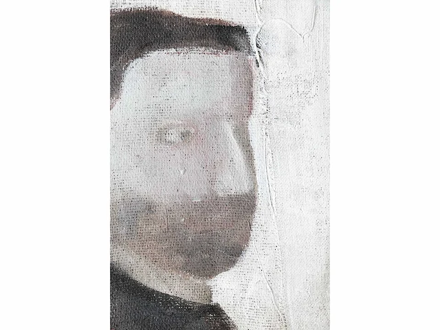 Marije gertenbach - personnages - olieverf op jute - afbeelding 2 van  6
