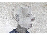 Marije gertenbach - personnages - olieverf op jute - afbeelding 3 van  6