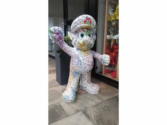 Mario pop-art sculptuur - afbeelding 3 van  5