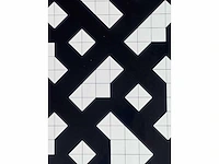Mark verstockt - geometrische compositie - zeefdruk - afbeelding 5 van  7