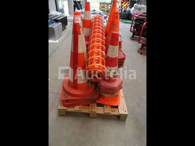 Markering van kegels en markering van hekrol - afbeelding 3 van  10