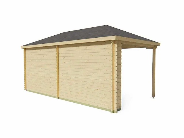 Markku - tuinhuis 28mm 5750x3000x2710mm onbehandeld - afbeelding 3 van  5