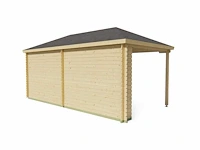 Markku - tuinhuis 28mm 5750x3000x2710mm onbehandeld - afbeelding 3 van  5