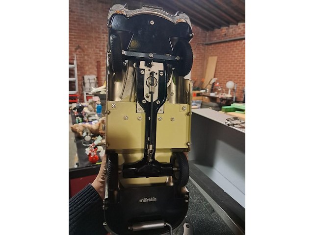 Marklin metealen mercedes 300sl 1952 met certificaat 370mm nieuw in org. doos - afbeelding 3 van  8