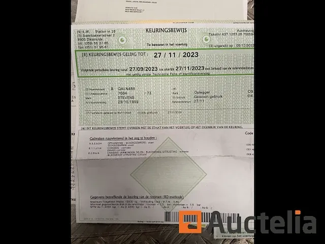 Marktaanhangwagen stevens, 7684, bj. 1999 - afbeelding 16 van  38