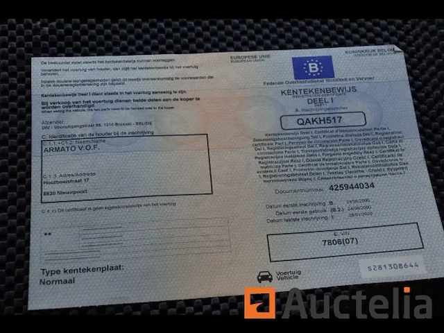 Marktaanhangwagen, stevens, chassis 7806 (24/8/2000) - afbeelding 44 van  50