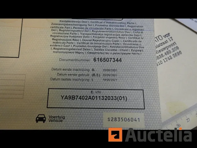 Marktaanhangwagen, stevens, chassis ya9b7402a01132033, bj. 2001 - afbeelding 20 van  44
