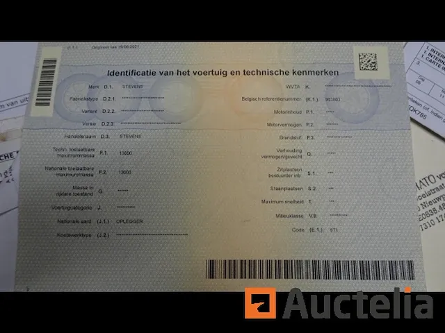 Marktaanhangwagen, stevens, chassis ya9b7402a01132033, bj. 2001 - afbeelding 33 van  44