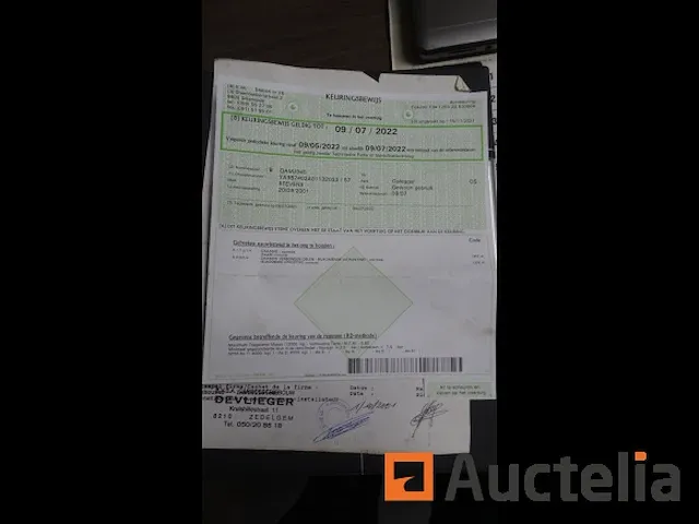 Marktaanhangwagen, stevens, chassis ya9b7402a01132033, bj. 2001 - afbeelding 39 van  44