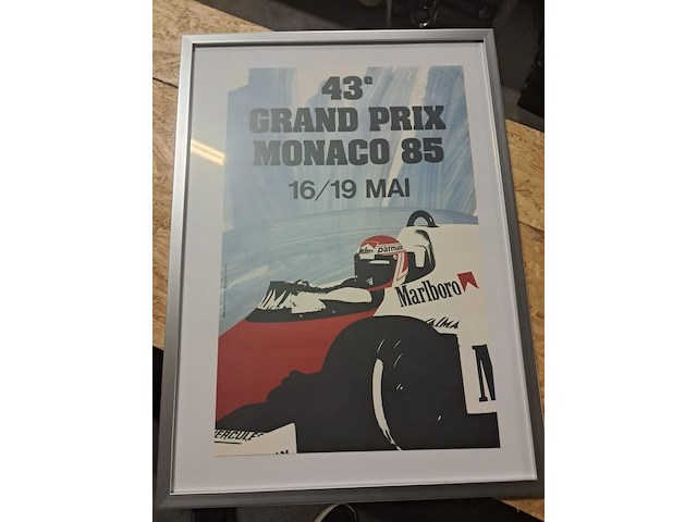 Marlboro affiche in kader 730mm op 530mm - afbeelding 1 van  1