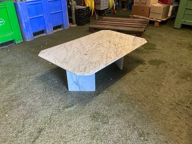 Marmer salontafel - afbeelding 1 van  2