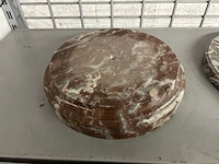 Marmeren antieke sokkel - afbeelding 1 van  2