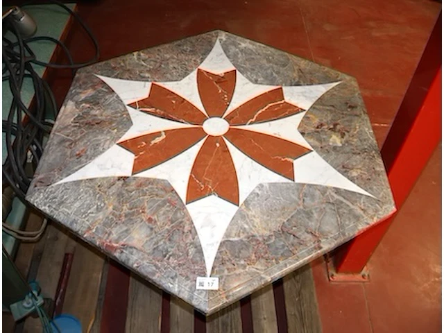 Marmeren tafel - afbeelding 3 van  3