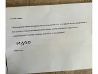 Maro “golden shower” origineel werk - afbeelding 2 van  4