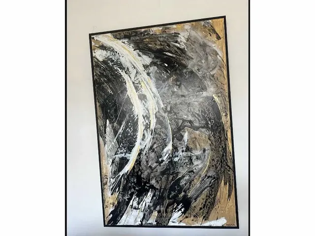 Maro “golden shower” origineel werk - afbeelding 3 van  4