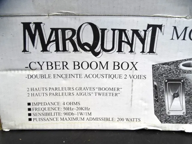 Marquant boombox - afbeelding 4 van  4