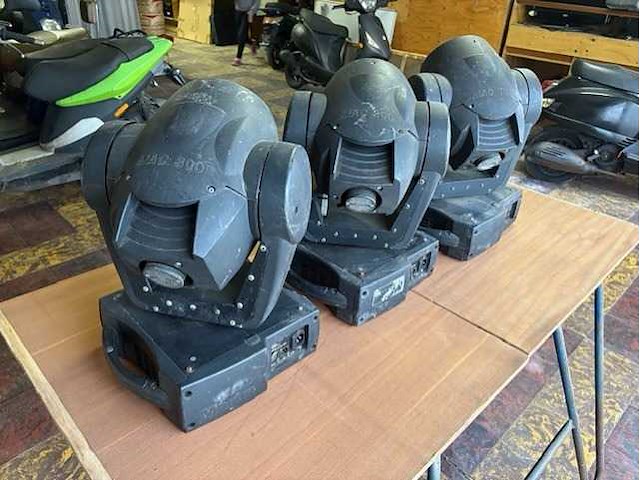 Martin - mac 300 - moving head (3x) - afbeelding 9 van  10
