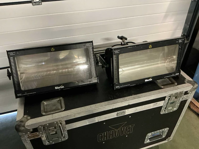 Martin atomic 3000eu stroboscoop (2x) - afbeelding 1 van  7