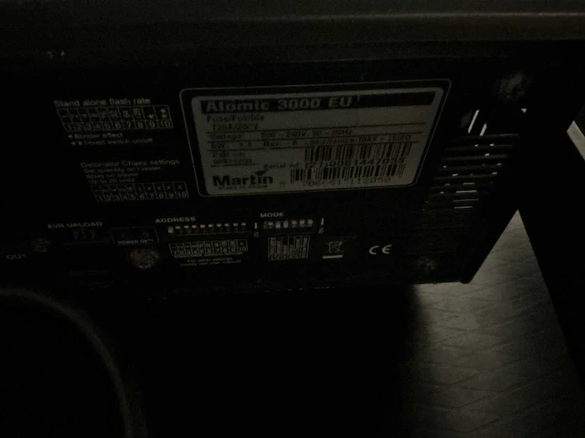 Martin atomic 3000eu stroboscoop (2x) - afbeelding 6 van  7