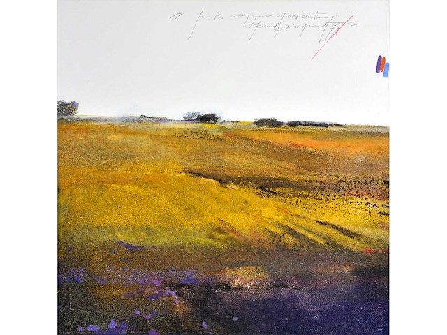 Martin baeyens - personal viewpoint - acryl op doek - 40x40 cm - 2005 - afbeelding 1 van  13