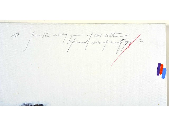 Martin baeyens - personal viewpoint - acryl op doek - 40x40 cm - 2005 - afbeelding 7 van  13