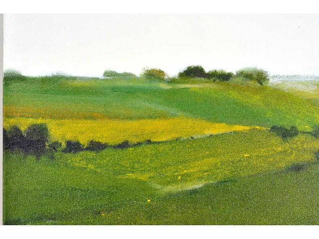 Martin baeyens - regeneration xxii - acryl op doek - 50x50 cm - 2005 - afbeelding 9 van  12