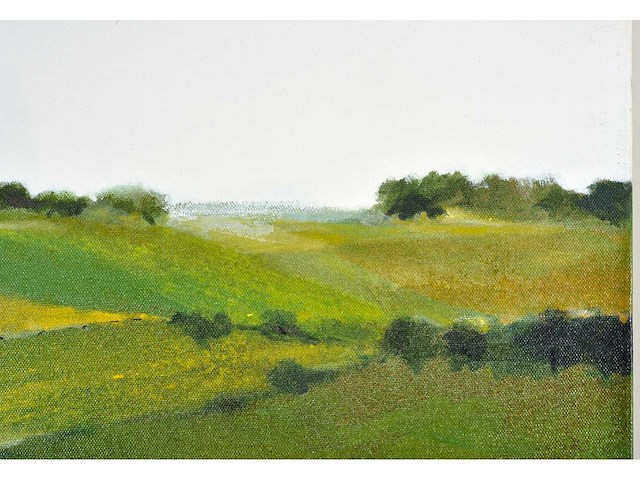 Martin baeyens - regeneration xxii - acryl op doek - 50x50 cm - 2005 - afbeelding 10 van  12