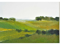 Martin baeyens - regeneration xxii - acryl op doek - 50x50 cm - 2005 - afbeelding 10 van  12