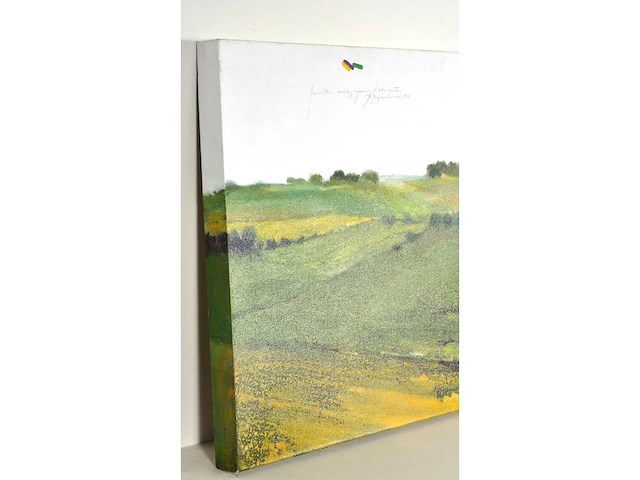 Martin baeyens - regeneration xxii - acryl op doek - 50x50 cm - 2005 - afbeelding 12 van  12