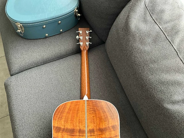Martin cs-d-2997324 western custom shop koa gitaar - afbeelding 7 van  18