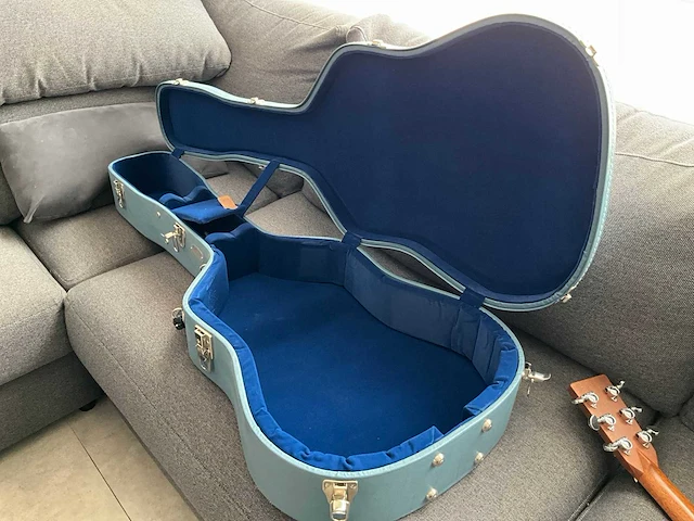 Martin cs-d-2997324 western custom shop koa gitaar - afbeelding 9 van  18