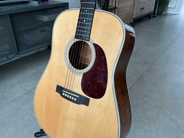 Martin cs-d-2997324 western custom shop koa gitaar - afbeelding 12 van  18