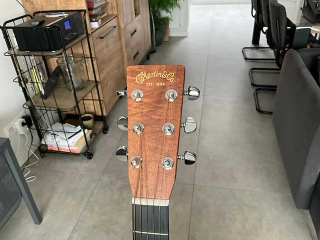 Martin cs-d-2997324 western custom shop koa gitaar - afbeelding 14 van  18